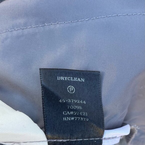 Ann Taylor Light Corporate Grey Stright Leg Dress Pants Size 4 - Picture 4 of 9